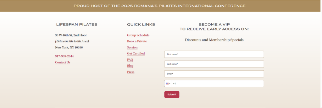 pilates studio new york experience