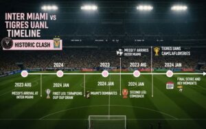 Inter Miami vs Tigres UANL Timeline
